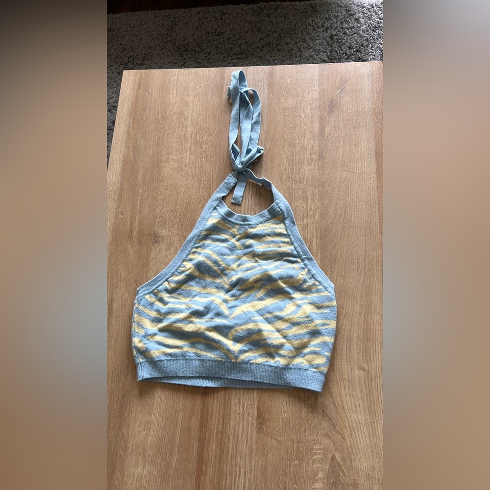 pitaya boutique knit halter top